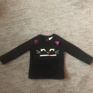 Cat & Jack Halloween Kitty sweatshirt